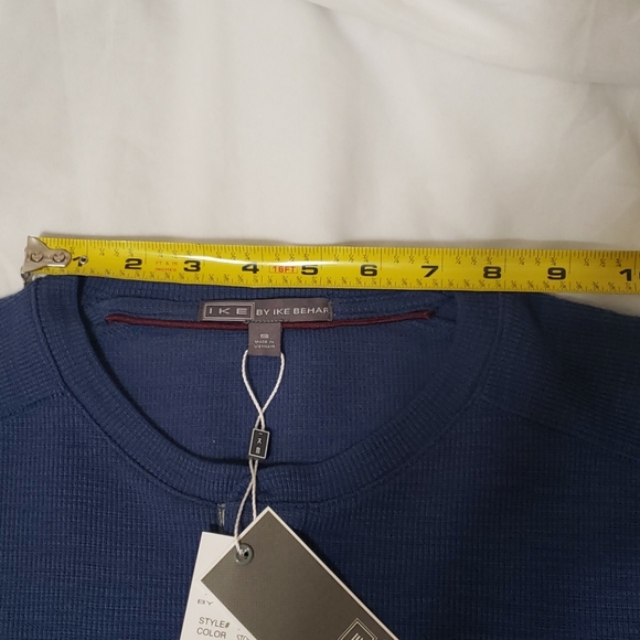 IKE BEHAR quarter button thermal top - Picture 5 of 11